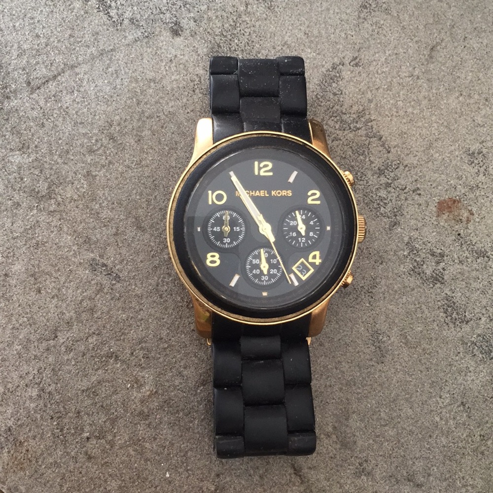 Black Michael Kors watch
